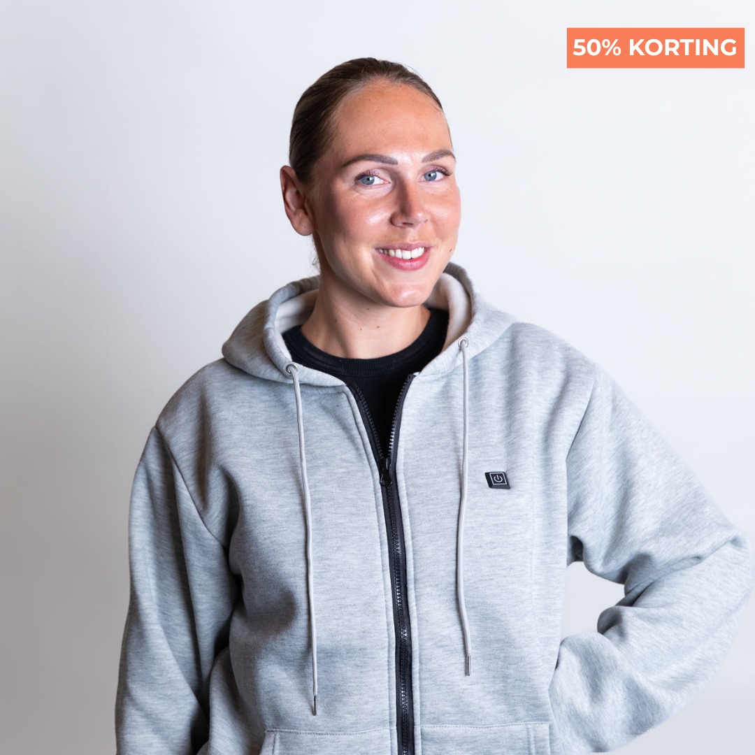 Verwarmbaar vest met capuchon