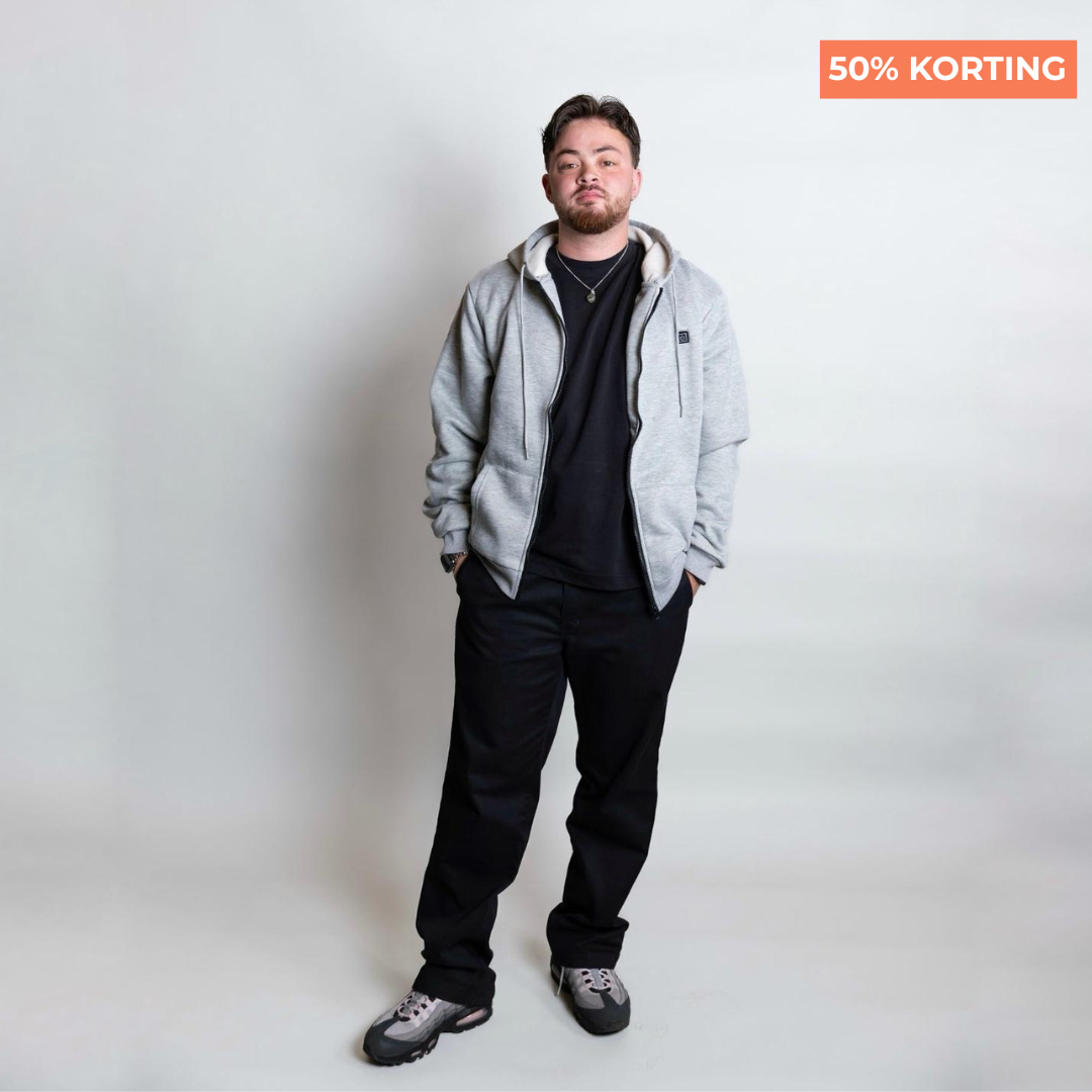 Verwarmbaar vest met capuchon