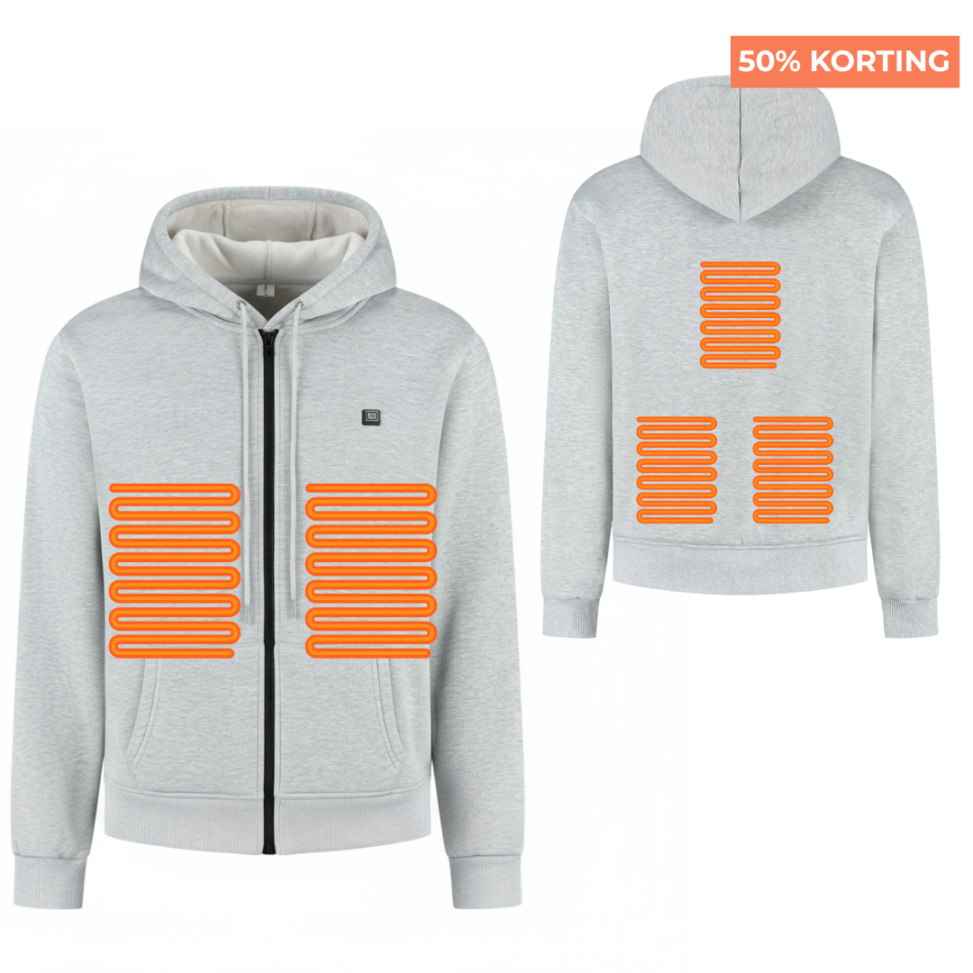Verwarmbaar vest met capuchon