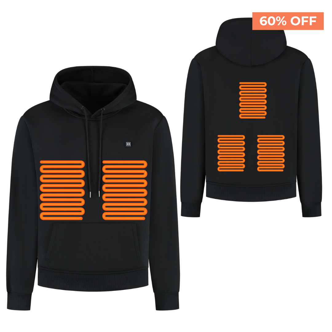Heatable hoodie