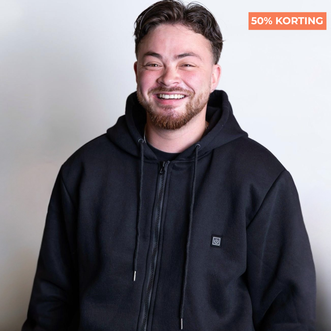 Verwarmbaar vest met capuchon