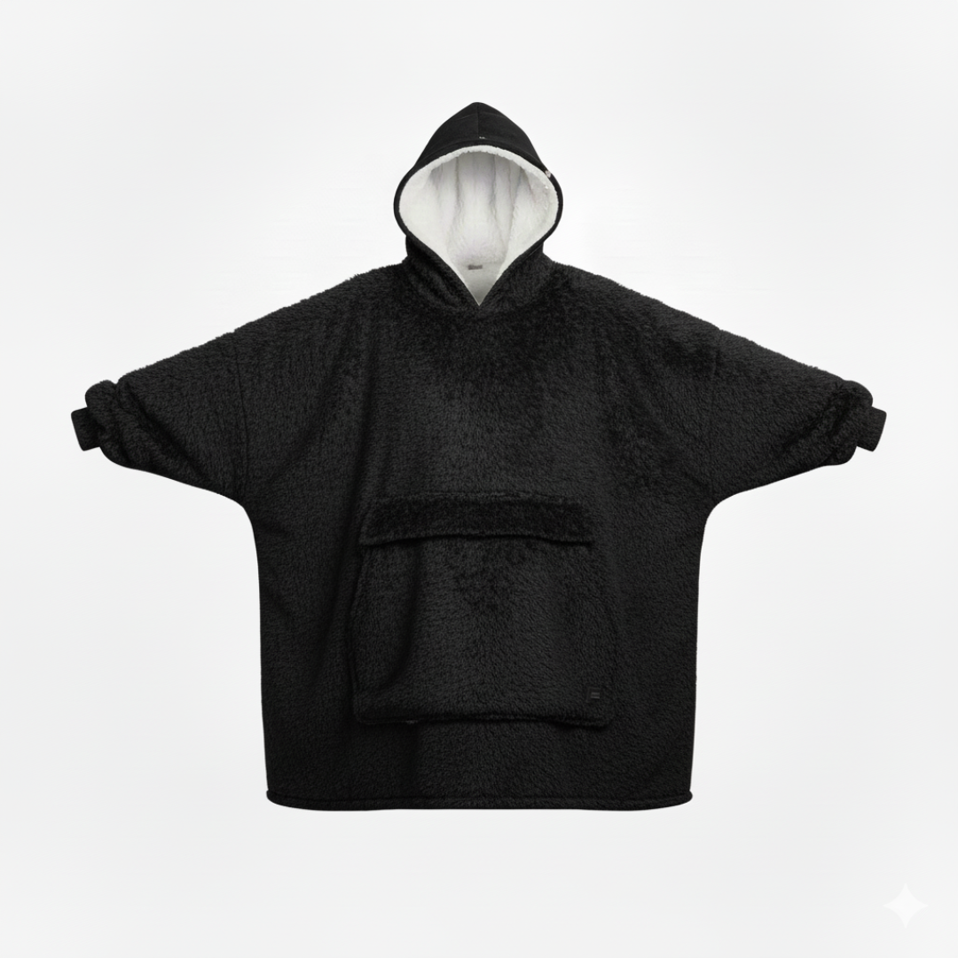 Oversized verwarmbare hoody