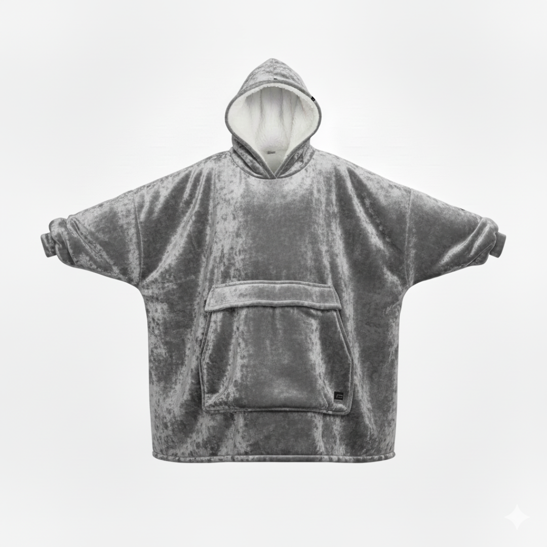 Oversized verwarmbare hoody