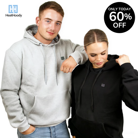 HeatHoody™ - Verwarmbare Unisex Hoodie (3 warmtestanden)