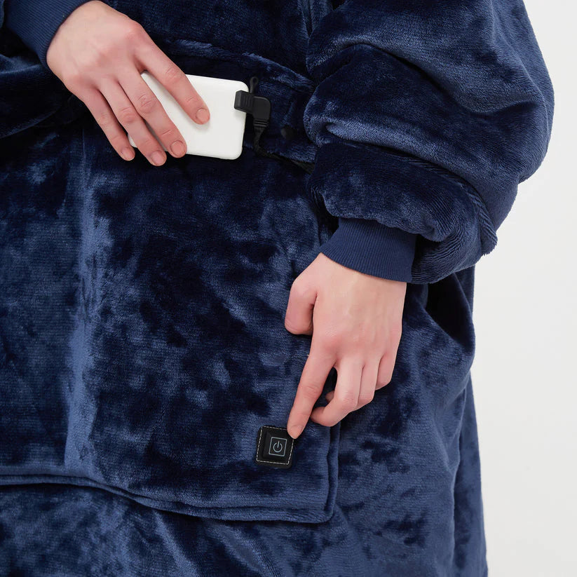 Oversized verwarmbare hoody